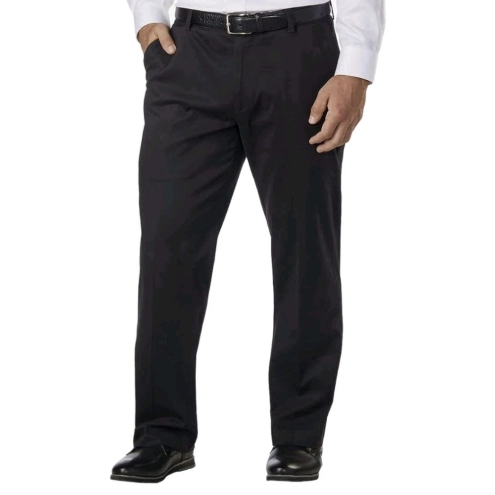 Greg Norman Pants Men Size 36×32 VJone Black Straight Leg Golf Performance Pants
